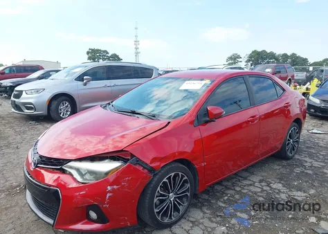 2014 Toyota Corolla S Plus from USA, damaged, VIN 2T1BURHE9EC185681